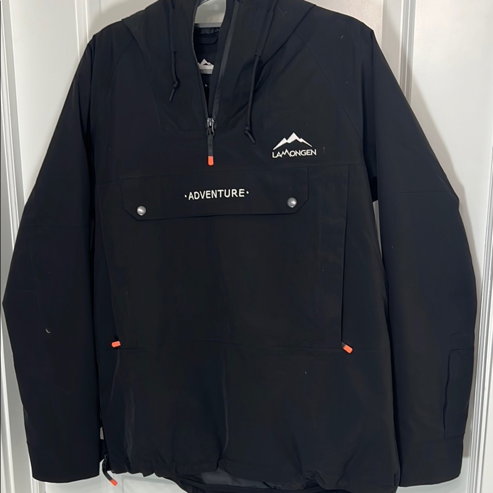 Black Adventure Anorak Jacket